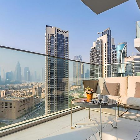 Luxury Studios With Burj Khalifa Or Canal View In Downtown - Marquise Square Tower ドバイ エクステリア 写真