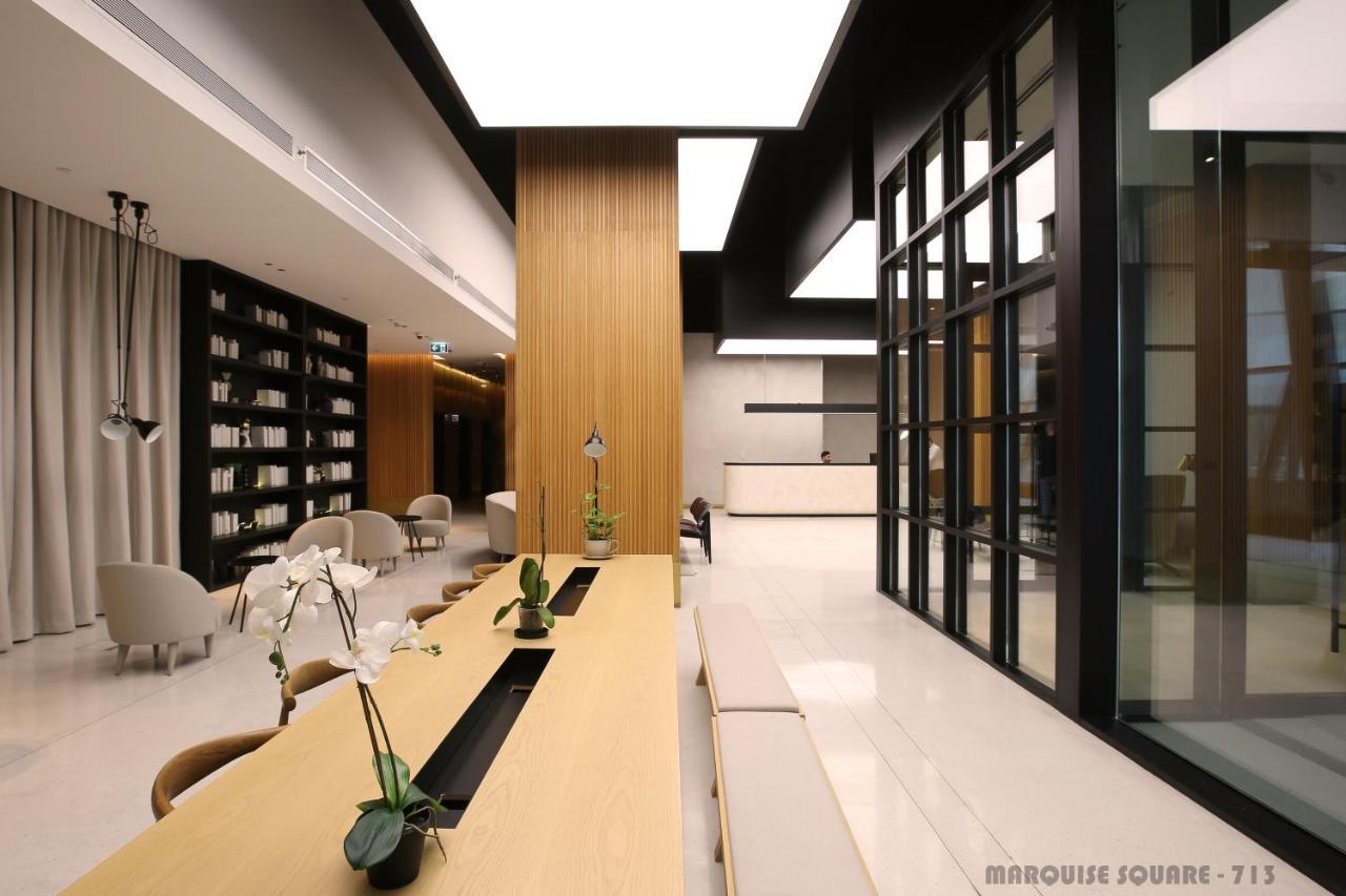 Luxury Studios With Burj Khalifa Or Canal View In Downtown - Marquise Square Tower ドバイ エクステリア 写真